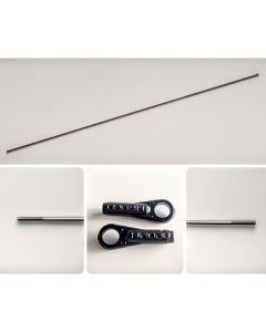 HIROBO 0412-143 SD Rudder Control Rod M2xL642
