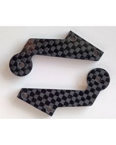 Hirobo 0414-204 EX CARBON TAIL PITCH LEVER STAY