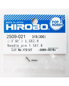 HIROBO 2509-021 NEEDLE PIN 1.5 X 7.8 (2)