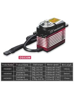 Align DS830M High Voltage Brushless Servo confezione BULK