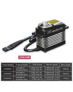 Align DS835M High Voltage Brushless Servo confezione BULK