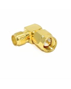 RF Sma Connector  Male to SMA Female Jack Right Angle(R/A) Gold Adaptor