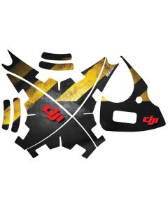 Skin for DJI Phantom Black Yellow