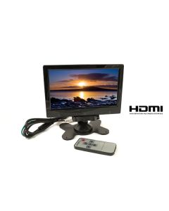 MONITOR LCD 7" POLLICI  HDMI HD AV CON TELECOMANDO