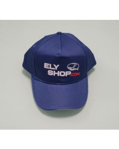 CAP09 Cappellino eco stampato Elyshop colore Blu