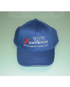 CAP13 Cappellino  Ricamato Xperience colore Blu