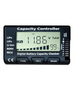 CellMeter-7 Tester digitale per batterie LiPo/LiFe/Li-ion/NiMH/Nicd  check