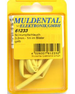 Termoretraibile, yellow, 4,8 mm, ratio: 2:1, 1 m CW61243