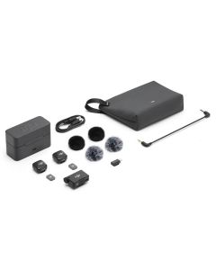 DJI Mic Mini (2 TX + 1 RX + Custodia di ricarica)