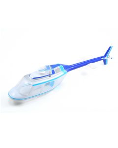 FUSELAGE E-Flite Jet Ranger Body CX/CX2 Bl/Sil (EFLH1264)