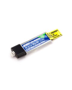 E-flite 1S LiPo Battery Pack 25C (3.7V/30mAh) (Mini Vapor)