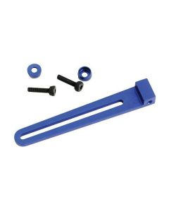 E-Flite EFLH1434A Blue Aluminum Anti-Rotation Bracket Blade 400
