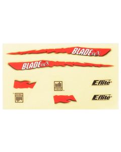 E-Flite Blade Decal Sheet Red Graphics BMCX EFLH2229