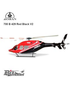 Elicottero Roban Bell 429 Red Black V2 Classe 700