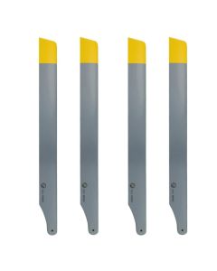 FS58-4 Fly Wing Set 4 Pale in Carbonio
