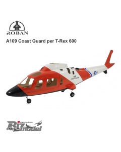 Fusoliera Roban Agusta A109 Coast Guard per T-Rex 600