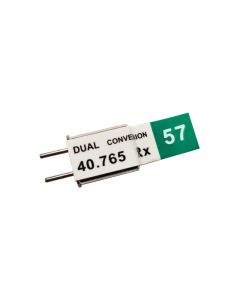Futaba Receiver Crystal 40MHz FM RX57 Dual Conversion 40.765