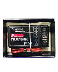 Futaba Receiver FP-R138DF 8CH 35Mhz Dual Conversion