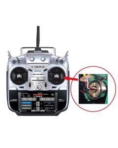 Radiocomando Futaba T18SZ POTLESS 2.4Ghz Mode2 + Ricevente R7008SB