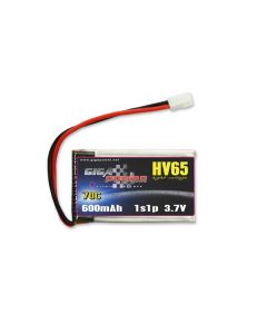 GP600HV1S GigaPower 3.7V 600mAh 70C 1cell