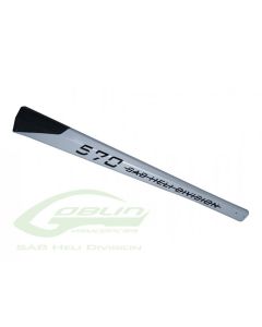 TAIL BOOM G570 WHITE H0301-S