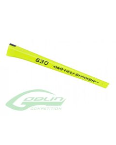 TAIL BOOM G630 CO YELLOW H0363-S
