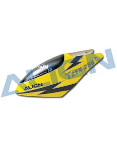 hc2004 T-rex 250 Painted Canopy/Lightning Yellow HC2004