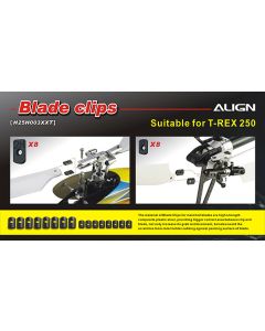 H25H003XX 250 Blade Clips