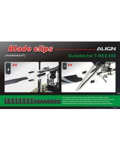 H45H008XX 450 Blade Clips