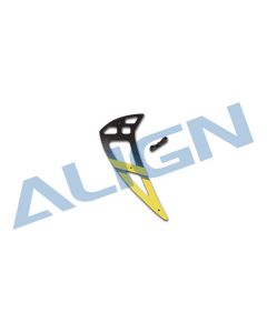 H55T003XX 550L Carbon Fiber Vertical Stabilizer-Yellow