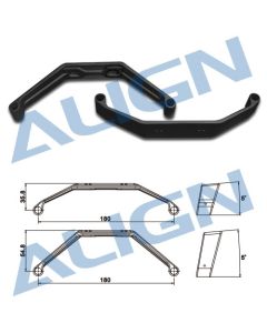 H70F001XA 700X Landing Skid - Black