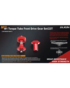 H70G001NX M1 Torque Tube Front Drive Gear Set/23T