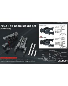 700X Tail Boom Mount Set