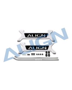 H80F003XX Align 800E PRO Landing Skid-White10 H80F003XX