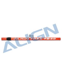 HB40T010XO TB40 Carbon Fiber Tail Boom - Orange