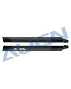 HD600CZ 600D Carbon Fiber Blades-Black