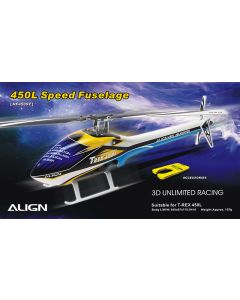 HF4509 450L Speed Fuselage - White & Blue