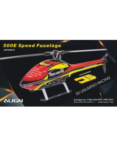 HF5020 500E Speed Fuselage – Red & Yellow