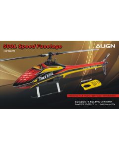 HF5025 500L Speed Fuselage - Red & Yellow
