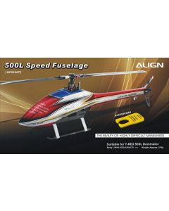 HF5026 500L Speed Fuselage - Red & White