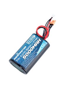Pacco batteria Li-ion 5000mah 2s per RadioMaster TX16s