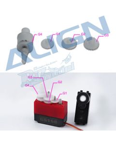 HSP15001 DS150/155 Servo Gear Set