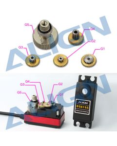 DS615S Servo Gear Set HSP61503