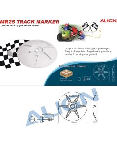 MR25 Track Marker - White