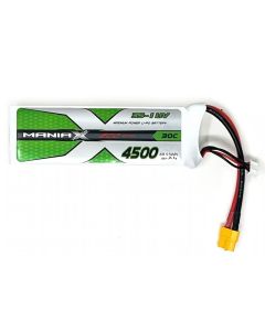 ManiaX 11.1V 4500mAh 30C 3S Lipo XT60