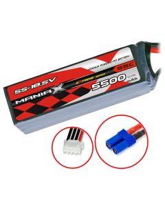 ManiaX Lipo 5S 18.5V 5500mAh 55C EC5