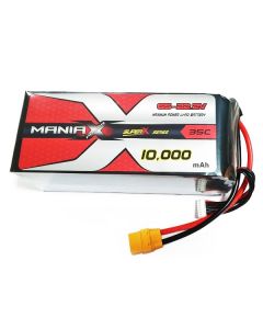 ManiaX Lipo 6S 22.2V 10000mAh 35C XT90
