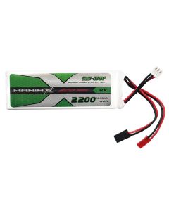 ManiaX 7.4V 2200mAh 30C Lipo RX