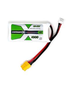 ManiaX 7.4V 1000mAh 30C 2S Lipo XT60
