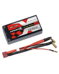 ManiaX HV LiPo 2S 5600mAh 7,6V Shorty Car Racing 100C